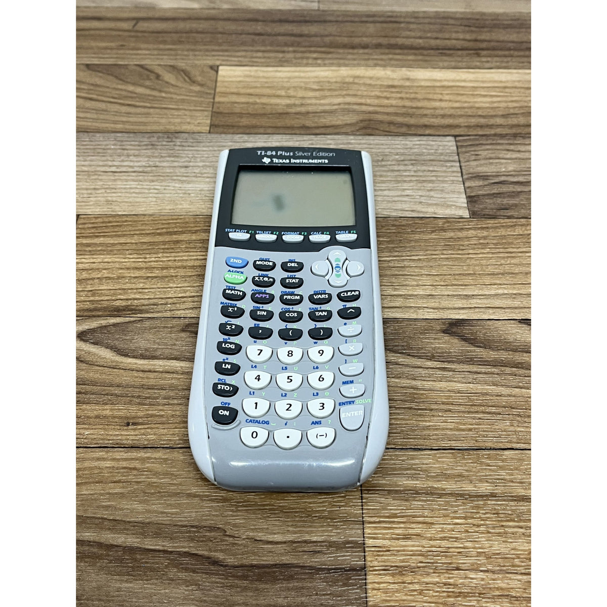 Texas Instruments TI-84 Plus Silver Graphing Calculator Tested & Working Blemish