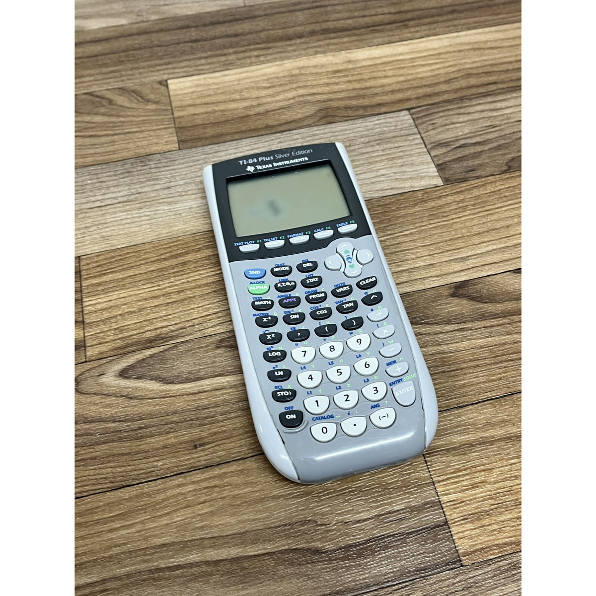 Texas Instruments TI-84 Plus Silver Graphing Calculator Tested & Working Blemish