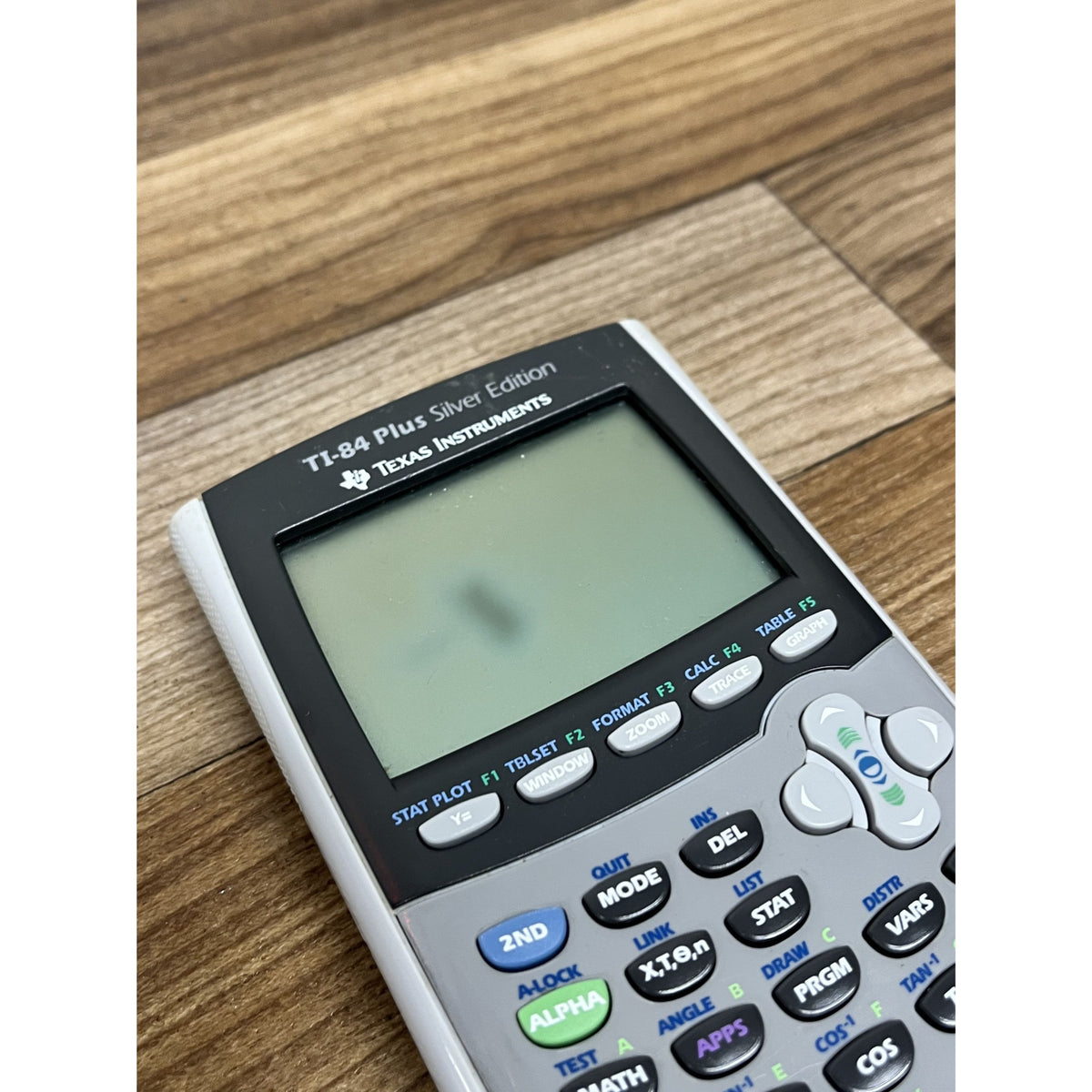 Texas Instruments TI-84 Plus Silver Graphing Calculator Tested & Working Blemish