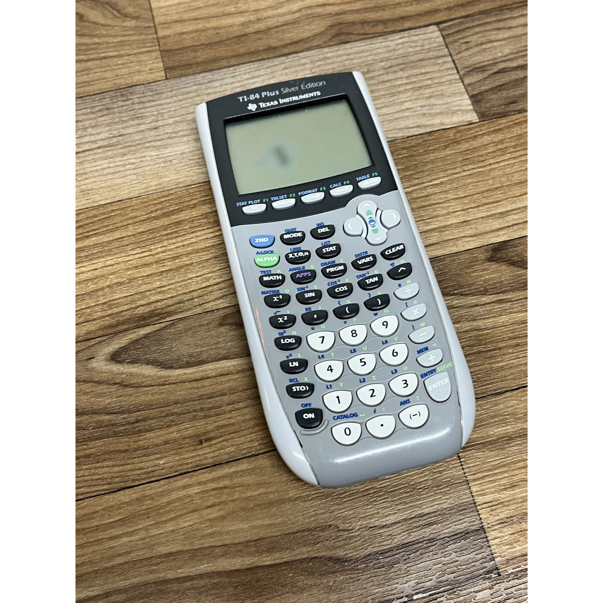 Texas Instruments TI-84 Plus Silver Graphing Calculator Tested & Working Blemish