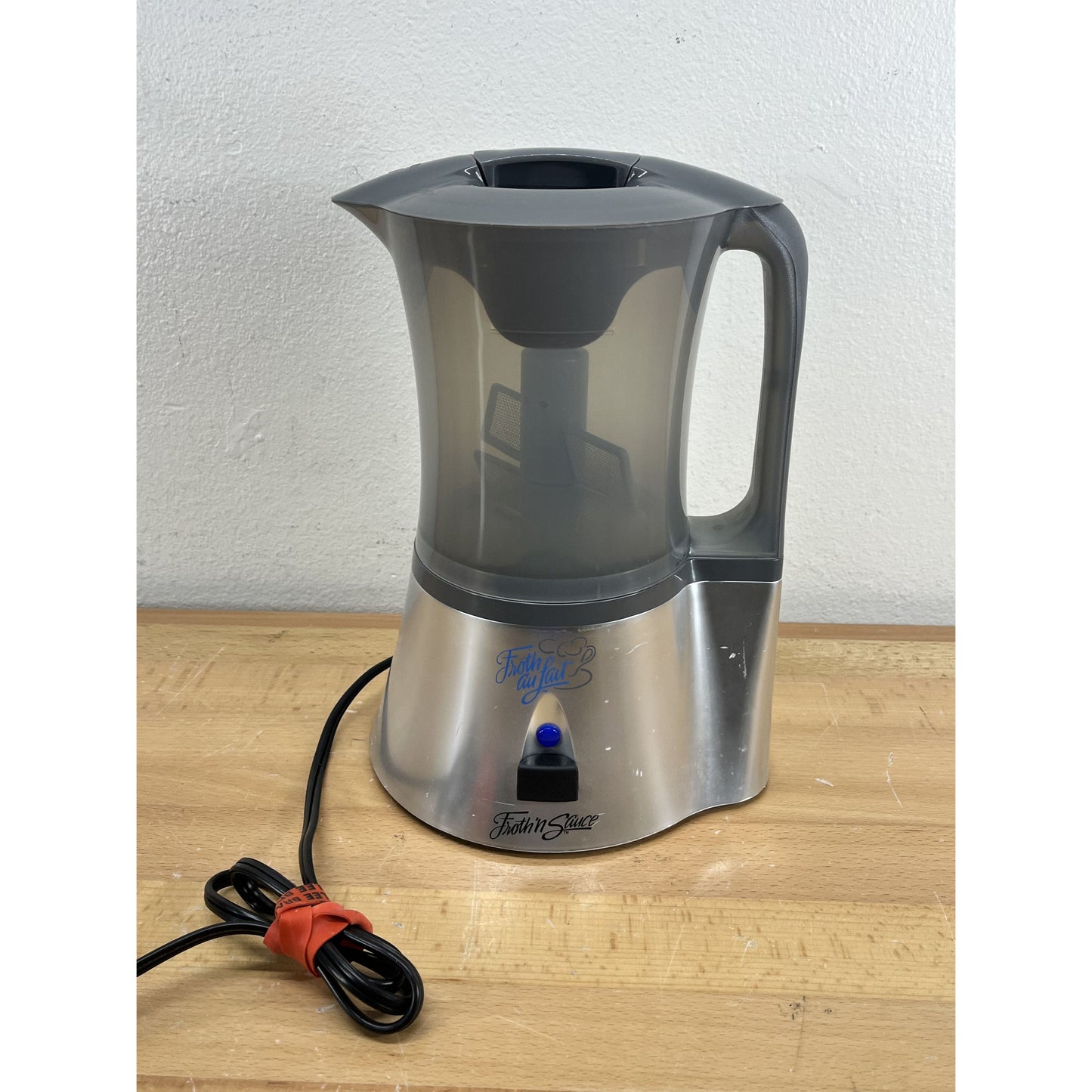 Froth Au Lait FNS-P Froth N Sauce Gourmet Milk Frother Sauce Paddle Silver