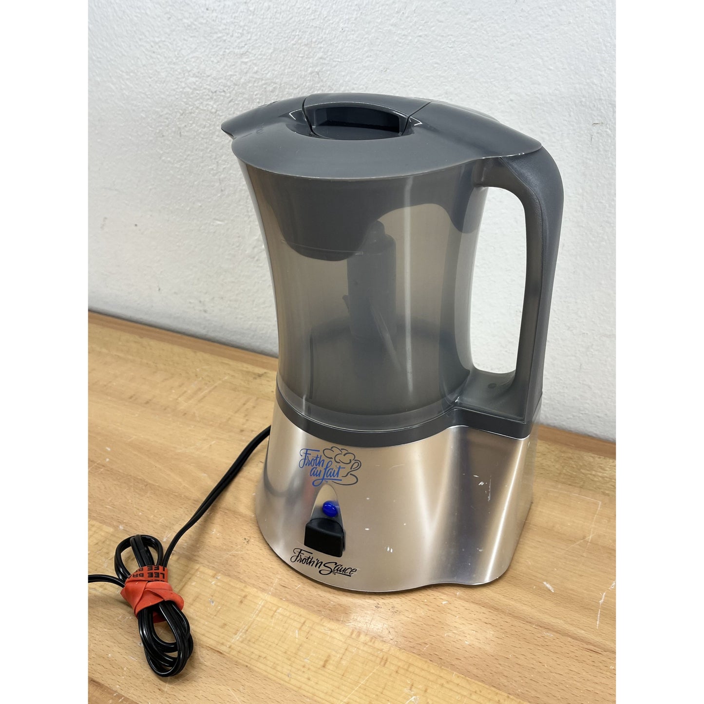 Froth Au Lait FNS-P Froth N Sauce Gourmet Milk Frother Sauce Paddle Silver