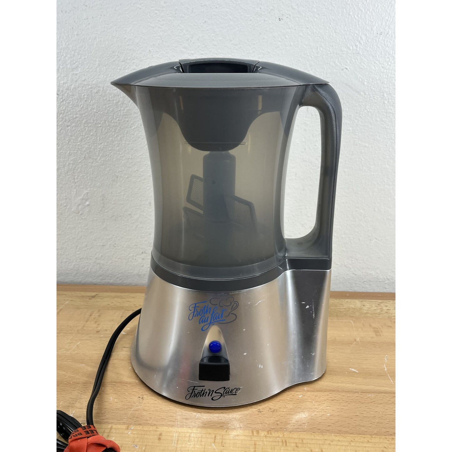 Froth Au Lait FNS-P Froth N Sauce Gourmet Milk Frother Sauce Paddle Silver