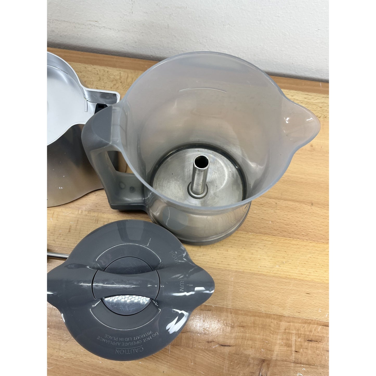 Froth Au Lait FNS-P Froth N Sauce Gourmet Milk Frother Sauce Paddle Silver