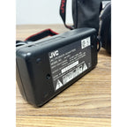 JVC GR AX230U Camcorder Bundle Charger Battery VHS Adapter Cables Case