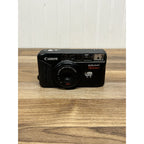 Canon Sure Shot TeleMax Date 35mm Point & Shoot Film Camera Tested Working
