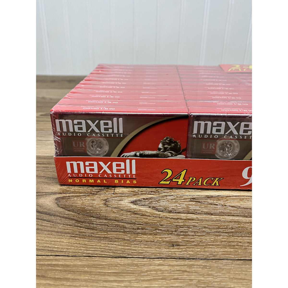 20 Maxell UR 90 Minute Blank Audio Cassette Tapes Normal Bias NEW SEALED! Lot