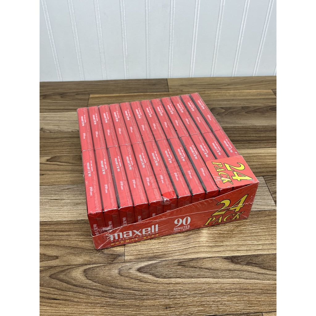 20 Maxell UR 90 Minute Blank Audio Cassette Tapes Normal Bias NEW SEALED! Lot
