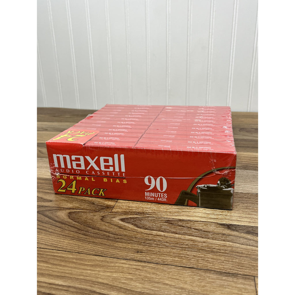 20 Maxell UR 90 Minute Blank Audio Cassette Tapes Normal Bias NEW SEALED! Lot