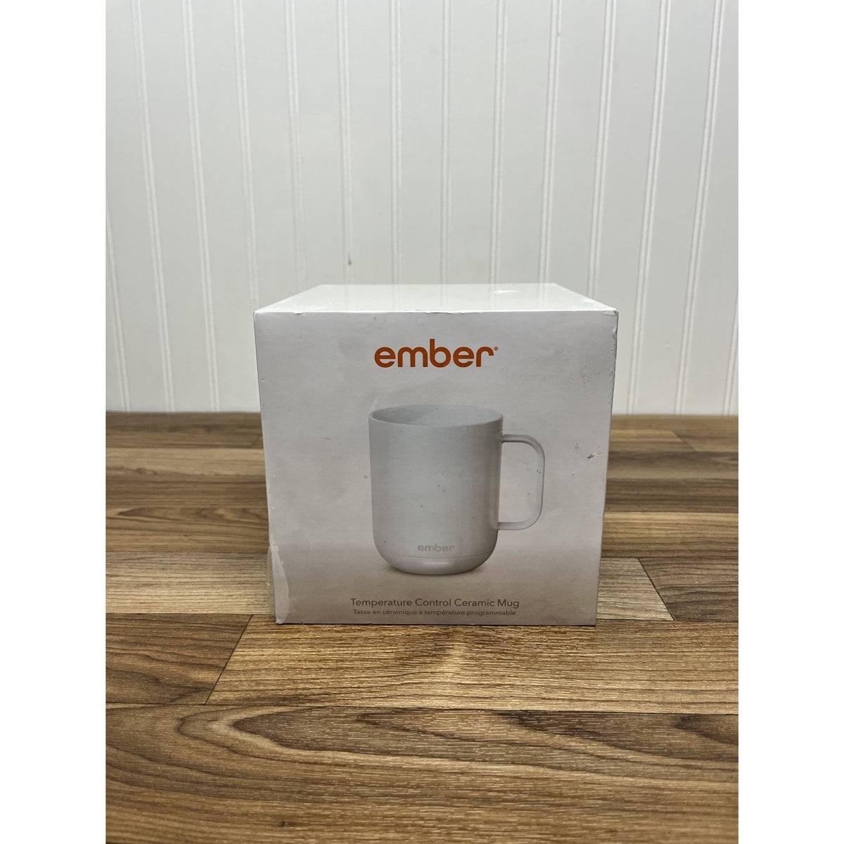 Ember Smart Mug 10oz White Heated Coffee Cup Temperature Control New Sealed