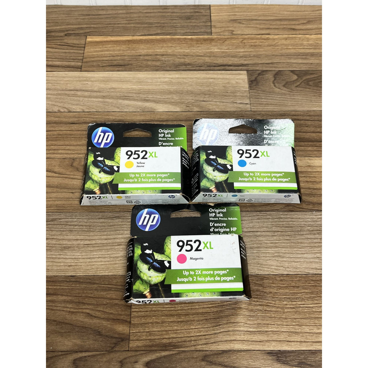 3PK Genuine HP 952XL High Yield Color Inks Cartridges OfficeJet 8210 8720 8730