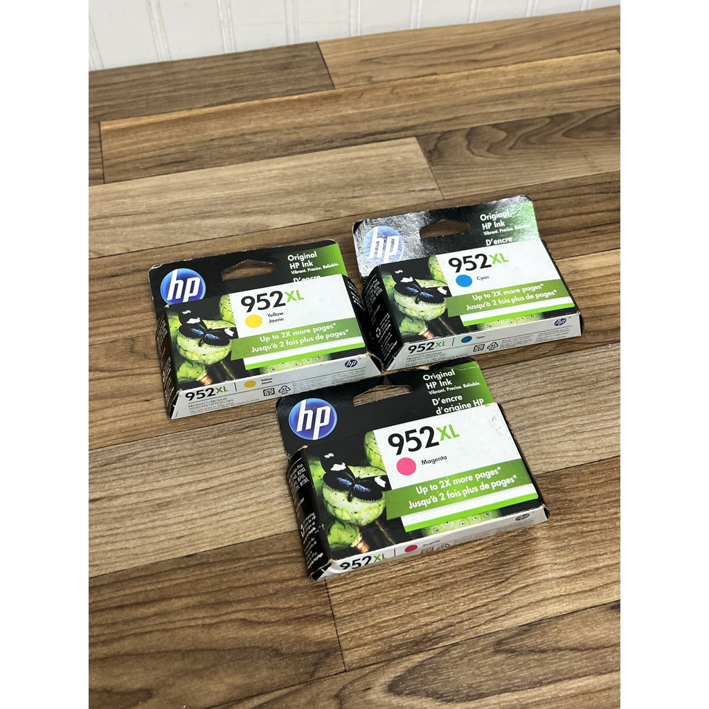 3PK Genuine HP 952XL High Yield Color Inks Cartridges OfficeJet 8210 8720 8730