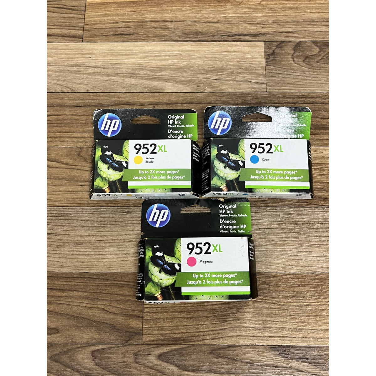 3PK Genuine HP 952XL High Yield Color Inks Cartridges OfficeJet 8210 8720 8730