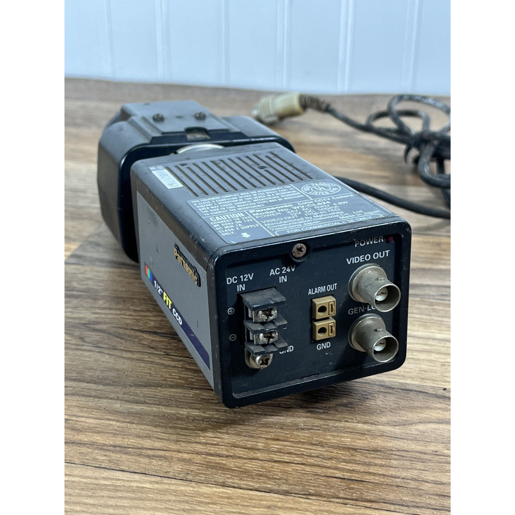 Panasonic Color CCTV Camera WV-CL834 1-2” fit with Lens and Cable