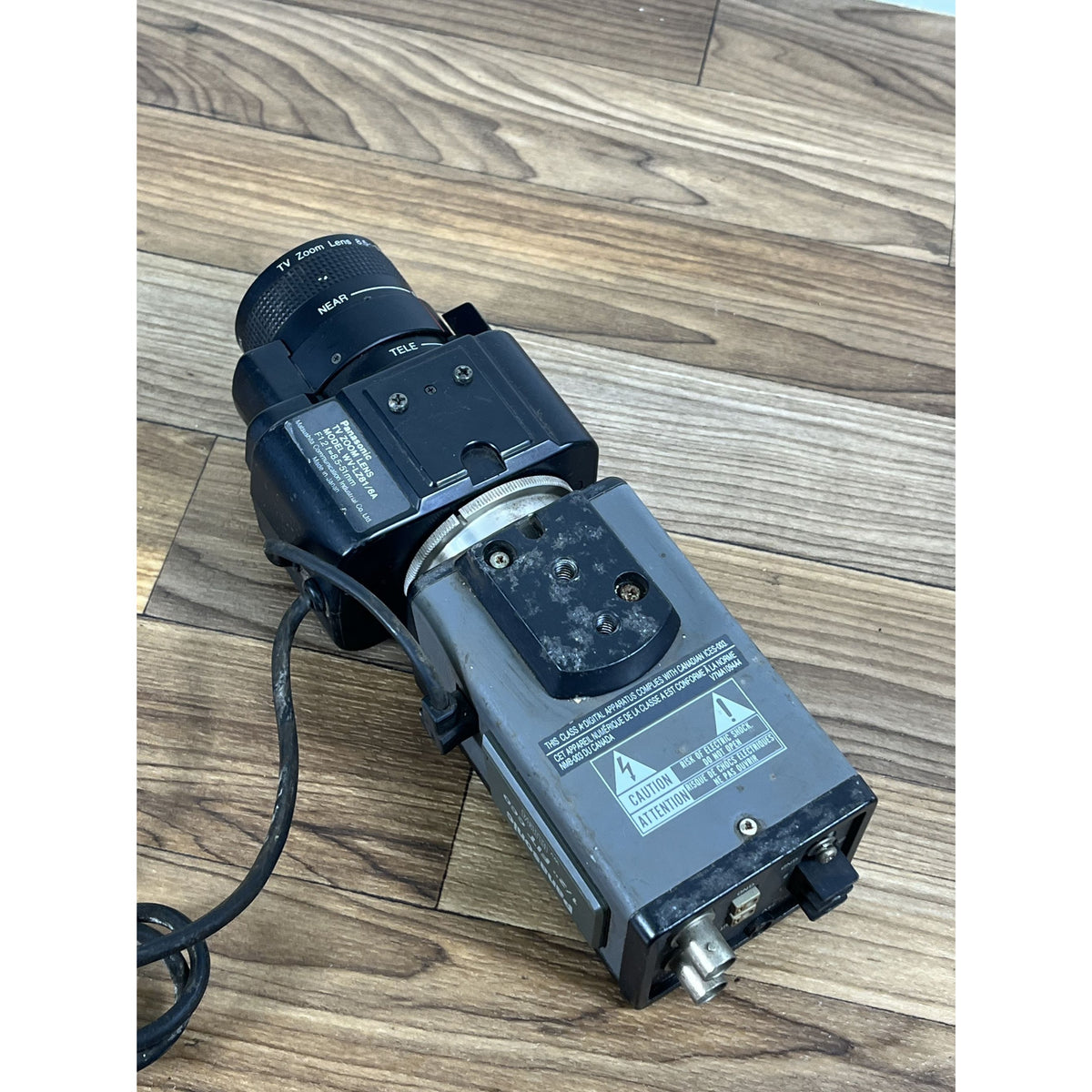 Panasonic Color CCTV Camera WV-CL834 1-2” fit with Lens and Cable