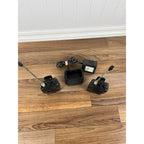 LOT OF 2 VERTEX Walkie Talkies With One Base PARTS UNTESTED