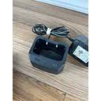 LOT OF 2 VERTEX Walkie Talkies With One Base PARTS UNTESTED