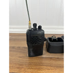 LOT OF 2 VERTEX Walkie Talkies With One Base PARTS UNTESTED