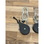 2 Bowflex Power Pro Rod Cables with Hooks and Pulleys