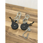 2 Bowflex Power Pro Rod Cables with Hooks and Pulleys