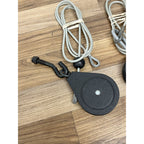 2 Bowflex Power Pro Rod Cables with Hooks and Pulleys