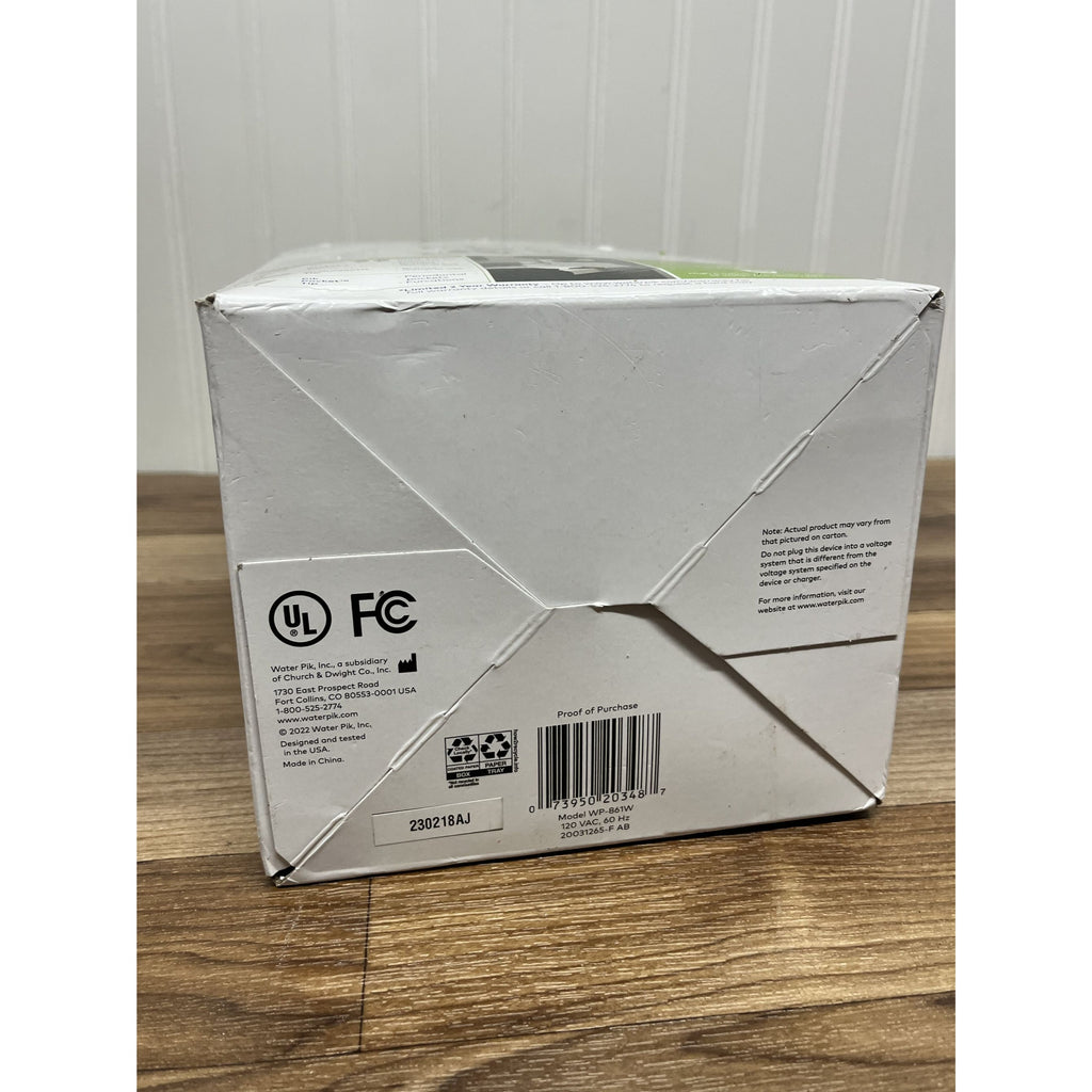 Waterpik Completecare Sonic 5.0 Water Flosser & Electric Toothbrush White Open Box
