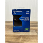 WD My Passport Ultra 1TB Portable External Hard Drive USB WDBZFP0010BBK NEW