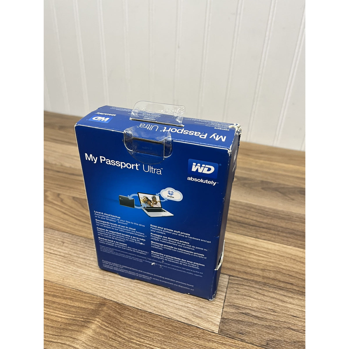 WD My Passport Ultra 1TB Portable External Hard Drive USB WDBZFP0010BBK NEW