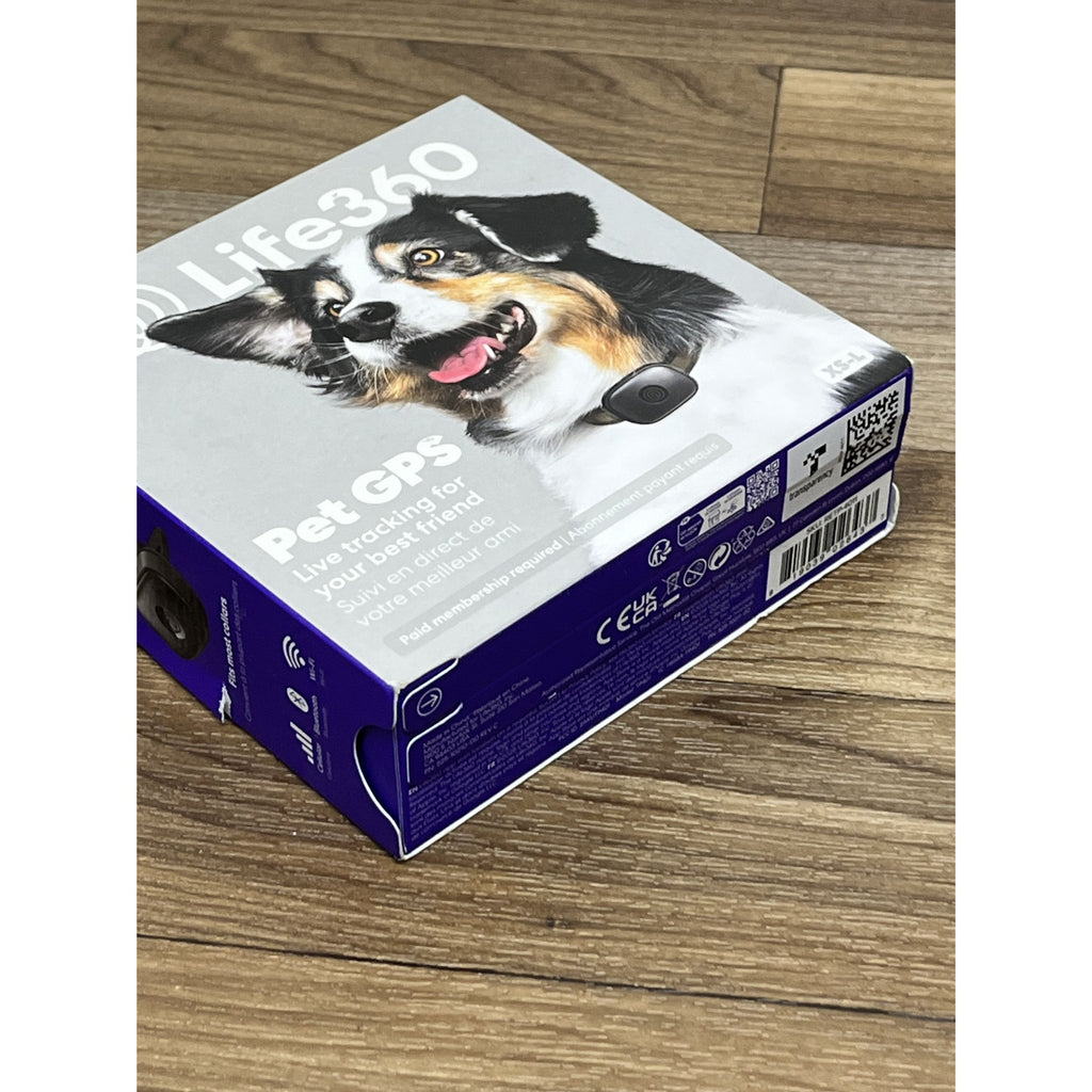 Life360 Pet GPS Tracker Live Tracking for Dog Cat Collar w/ Adventure Sleeve NEW