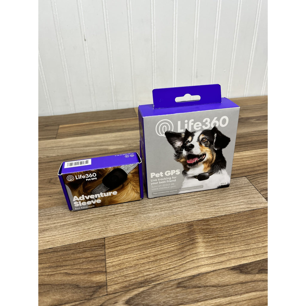 Life360 Pet GPS Tracker Live Tracking for Dog Cat Collar w/ Adventure Sleeve NEW