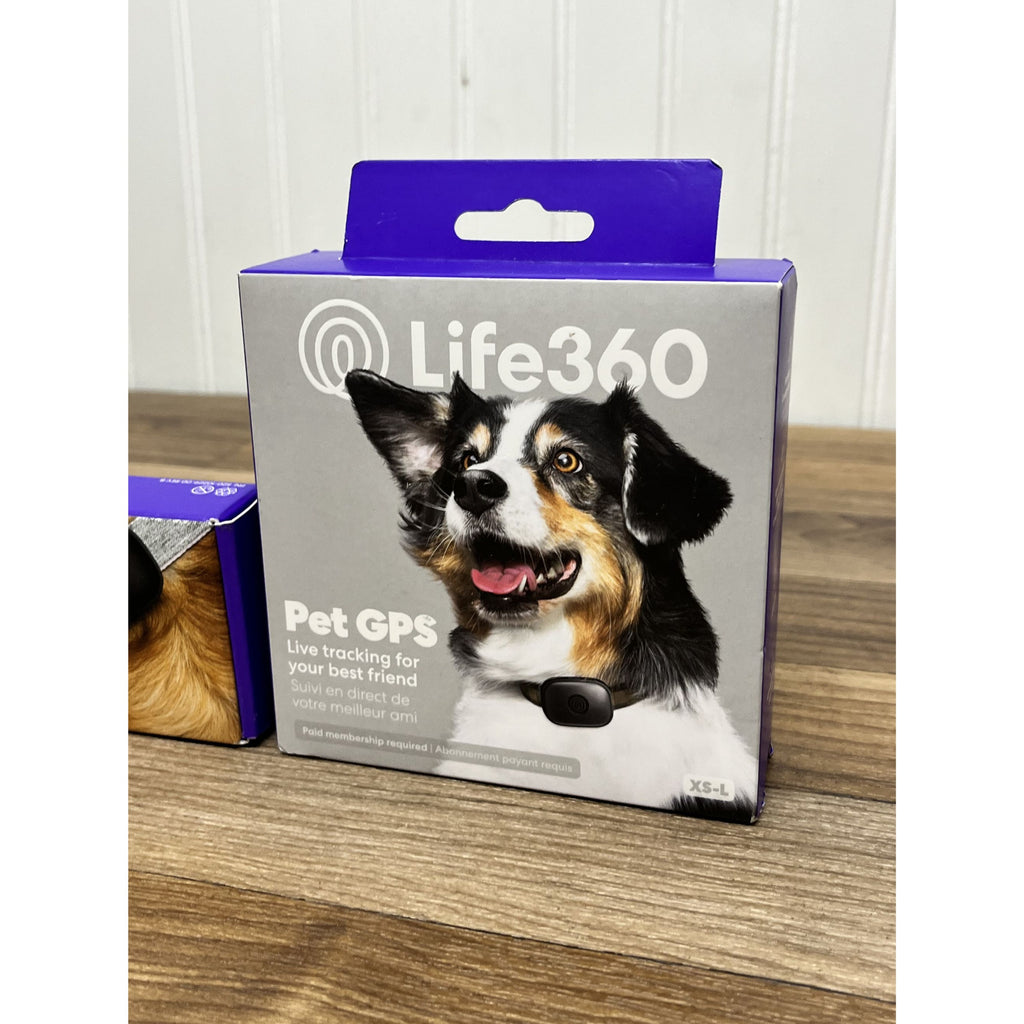 Life360 Pet GPS Tracker Live Tracking for Dog Cat Collar w/ Adventure Sleeve NEW