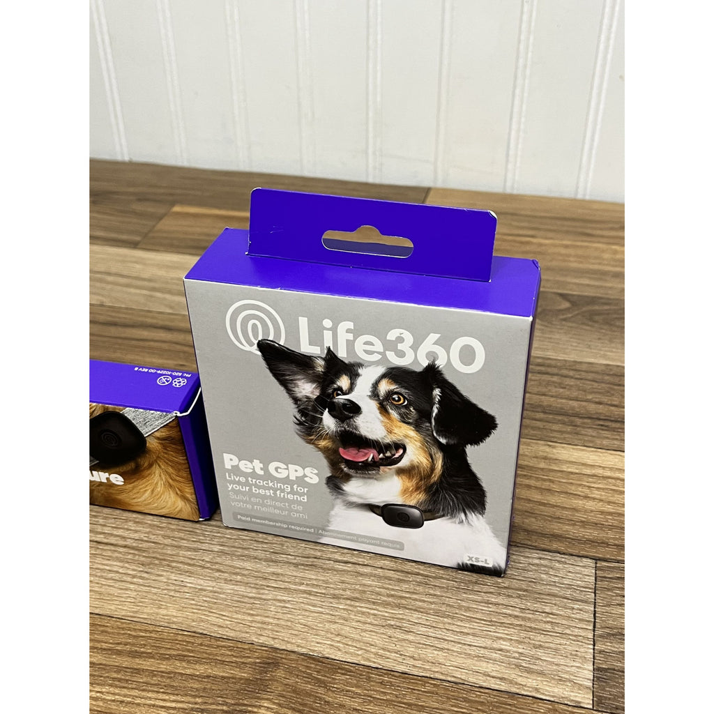 Life360 Pet GPS Tracker Live Tracking for Dog Cat Collar w/ Adventure Sleeve NEW