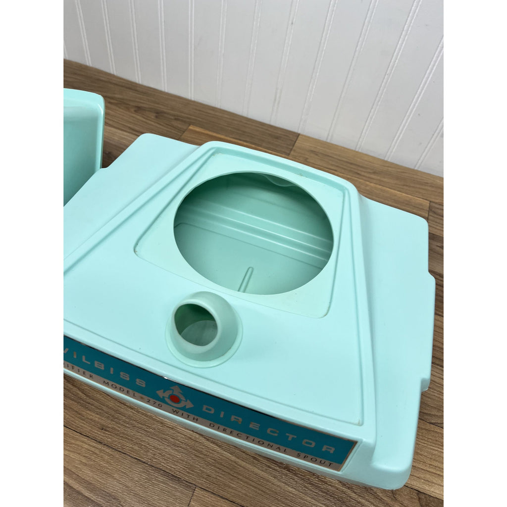 DeVilbiss Director Humidifier Cool Mist Model 270 Turquoise Mint Green Vintage