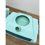 DeVilbiss Director Humidifier Cool Mist Model 270 Turquoise Mint Green Vintage