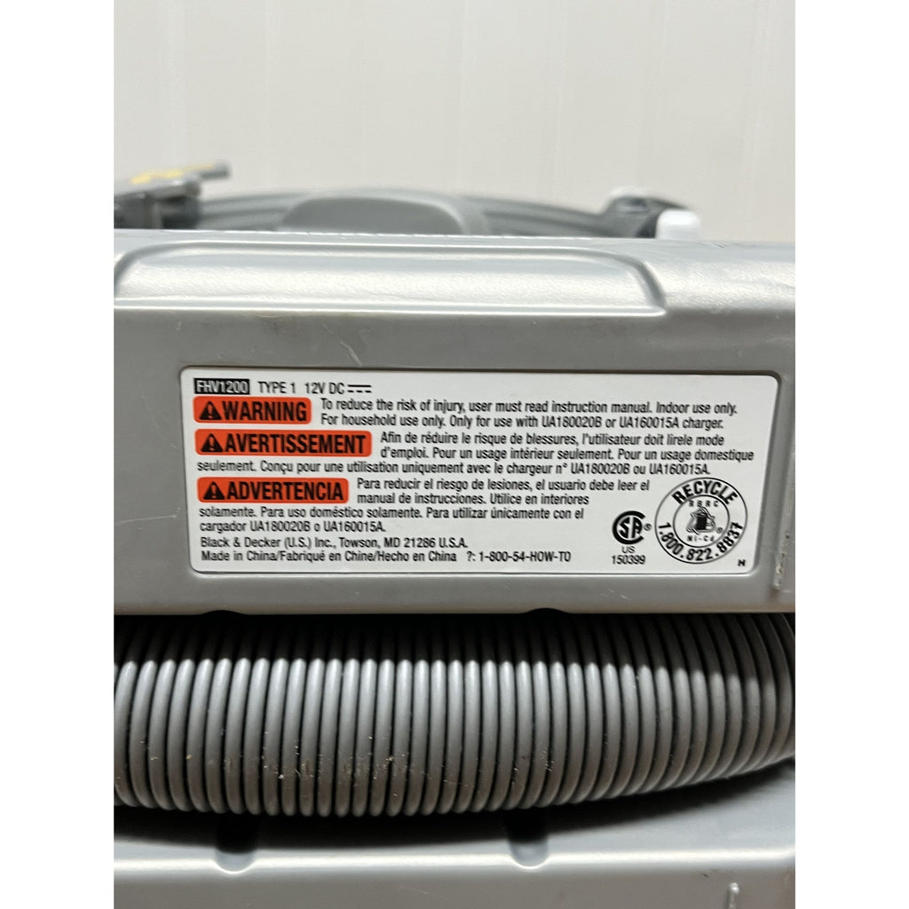 Black+Decker FLEX FHV1200 Cordless Vacuum Caddy Attachment Charger