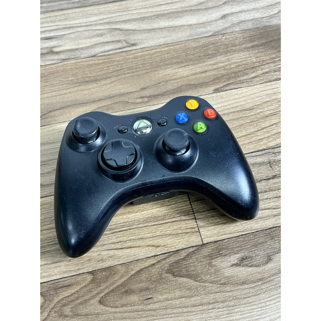 Microsoft Xbox 360 Wireless Controller, Black, Model 1403