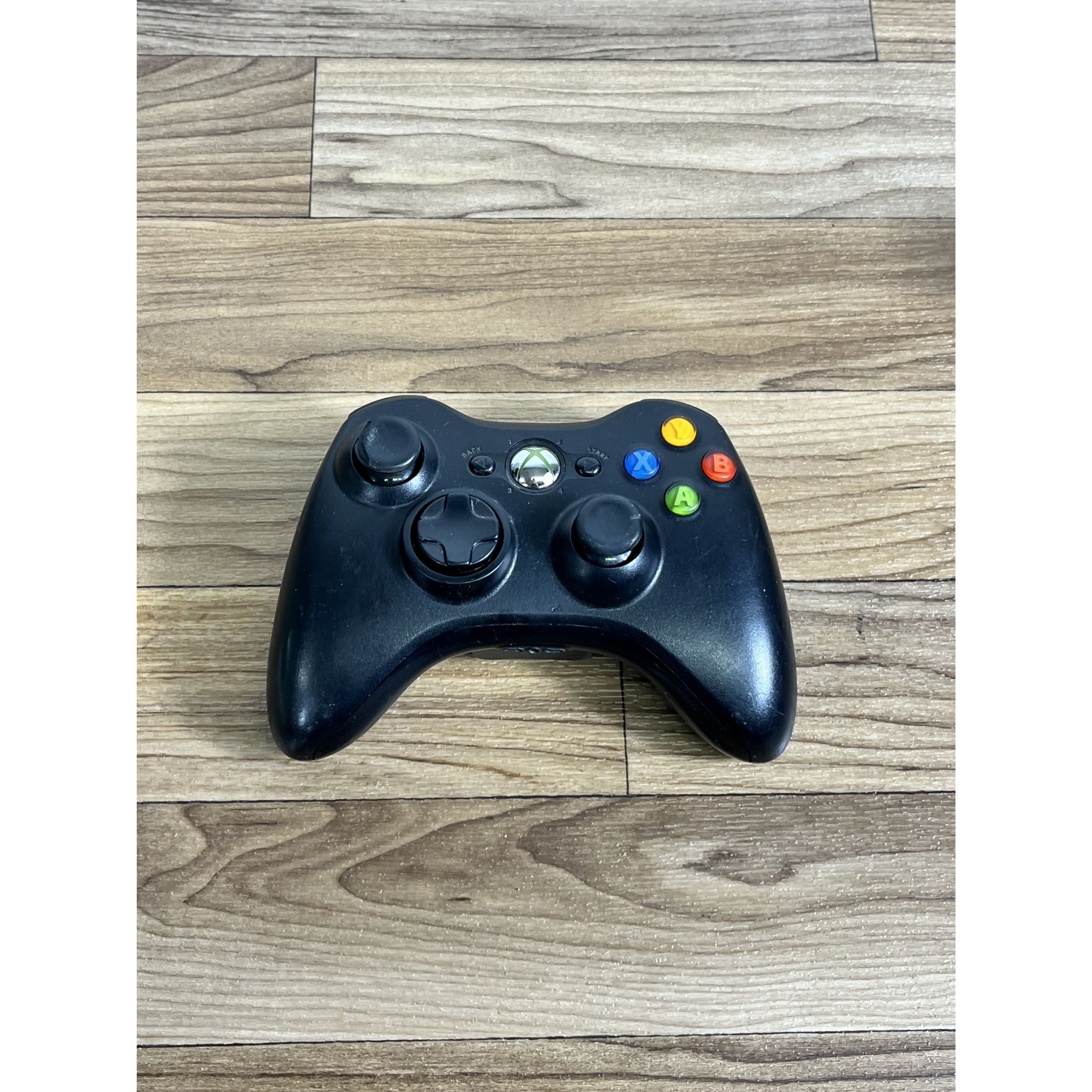 Microsoft Xbox 360 Wireless Controller, Black, Model 1403