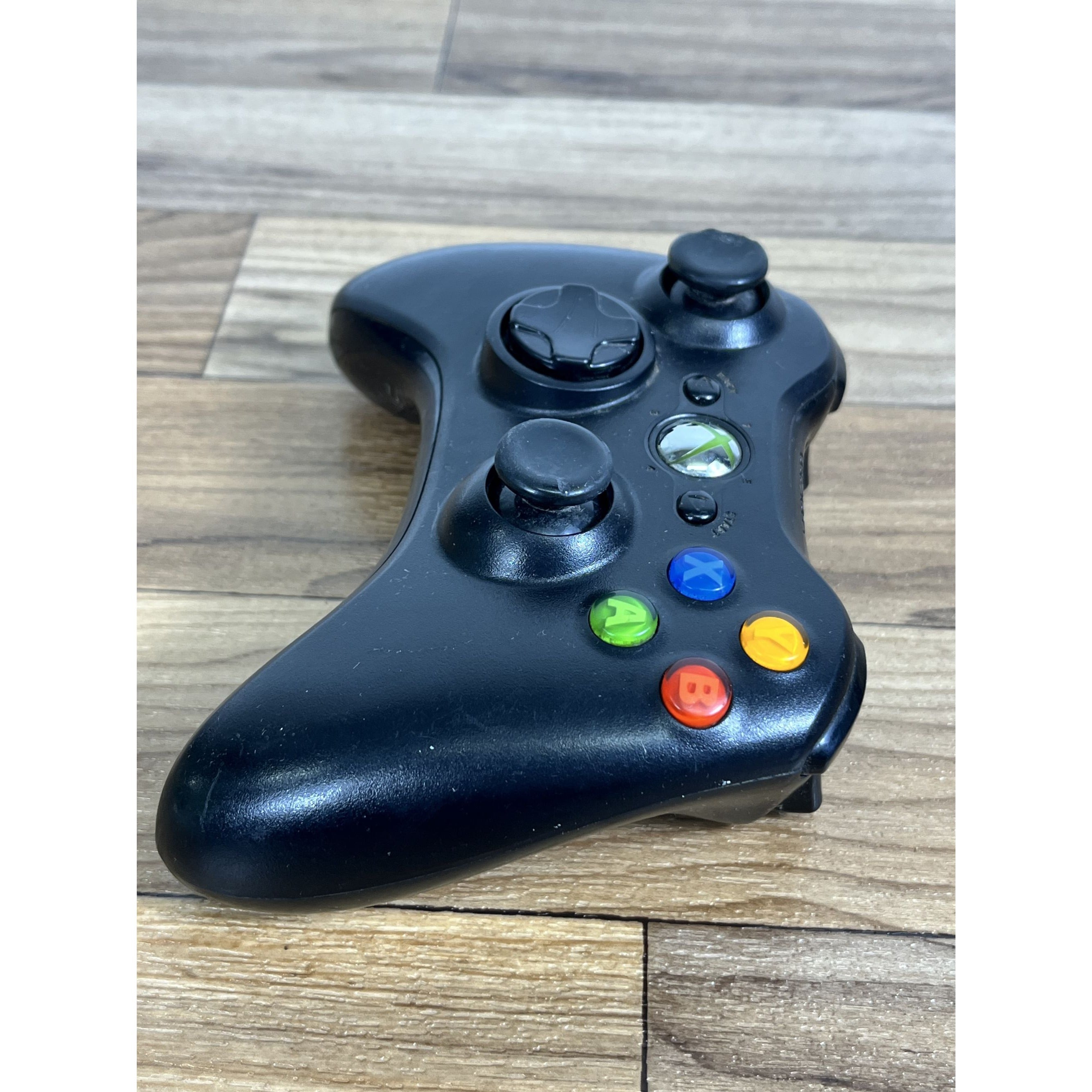 Microsoft Xbox 360 Wireless Controller, Black, Model 1403