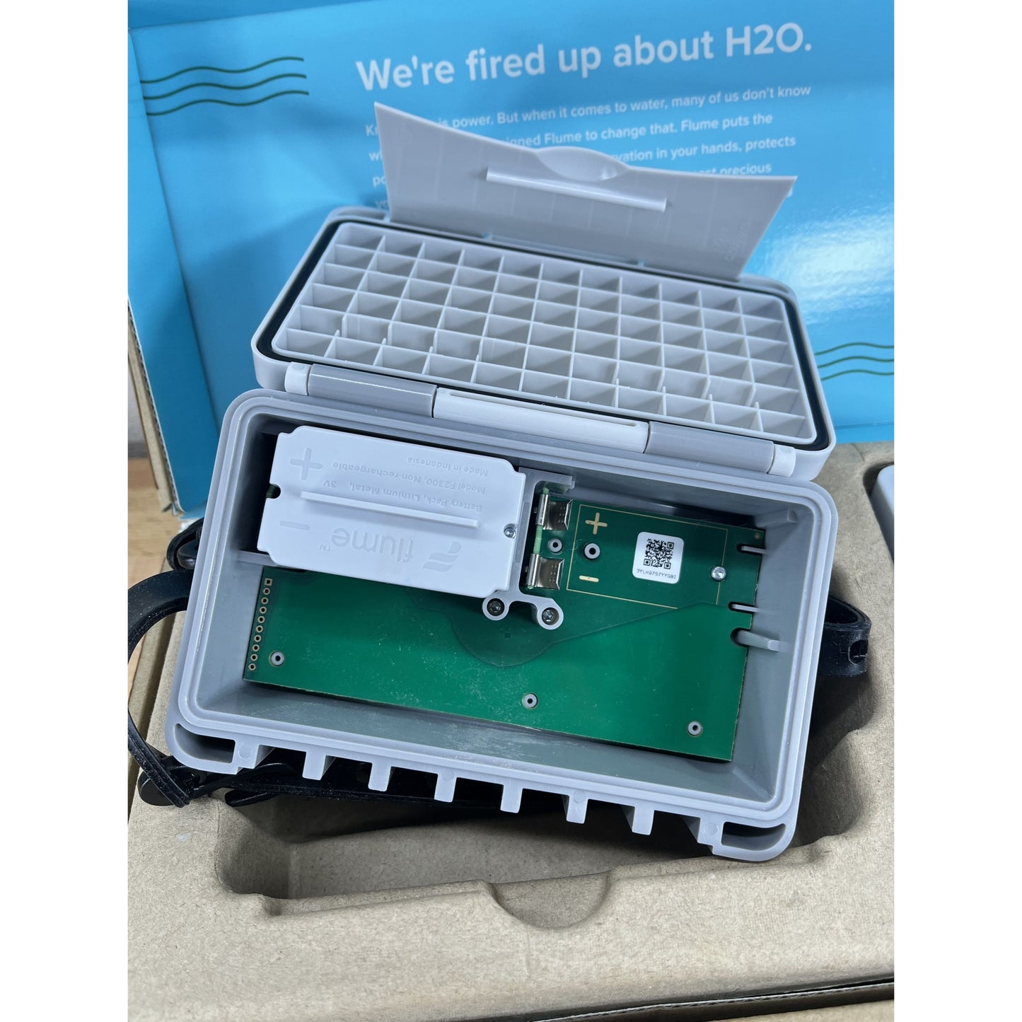 NEW Open Box Flume Smart Home Water Monitor & Water Leak Detector Detect