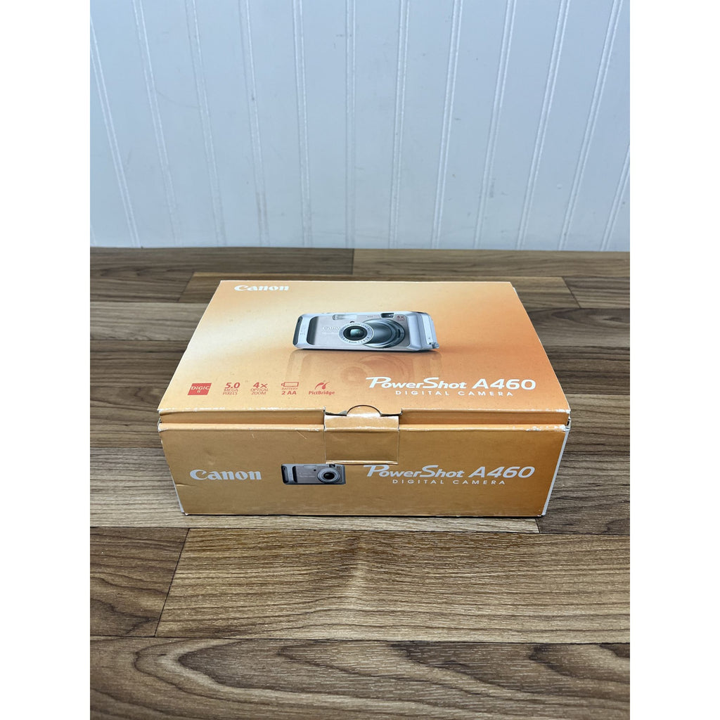 Canon PowerShot A460 5.0 MP Compact Digital Camera With Original Box