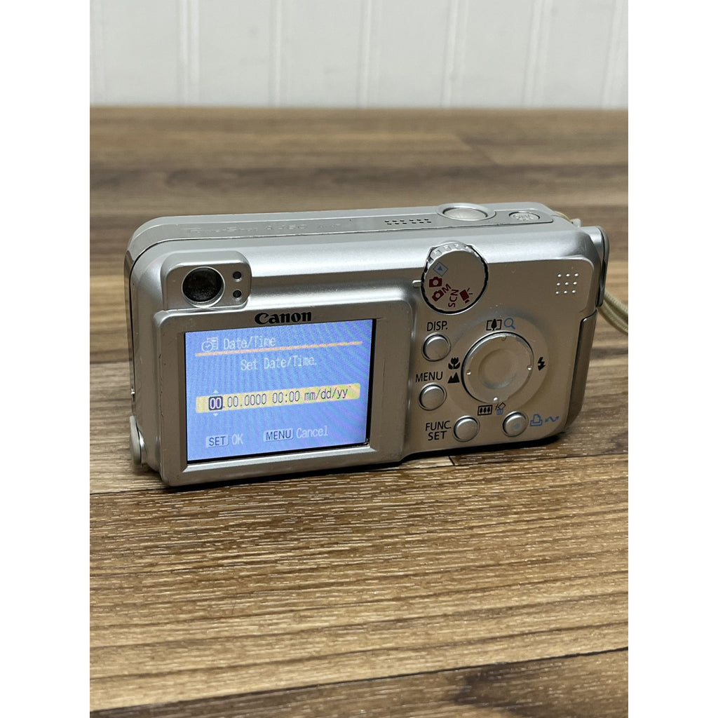 Canon PowerShot A460 5.0 MP Compact Digital Camera With Original Box