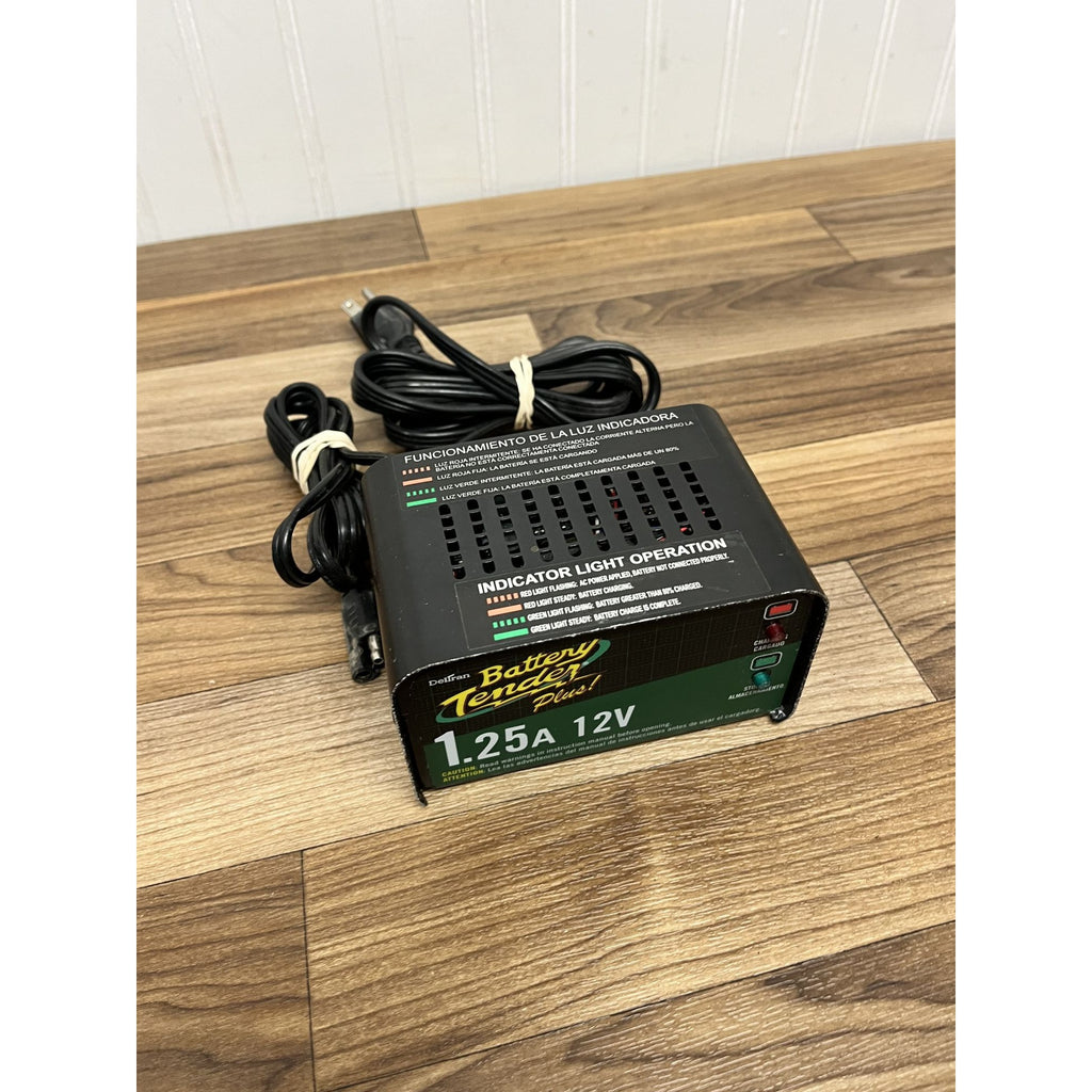 Deltran Battery Tender Plus Advanced Battery Charging System 12V(Missing Clamps)
