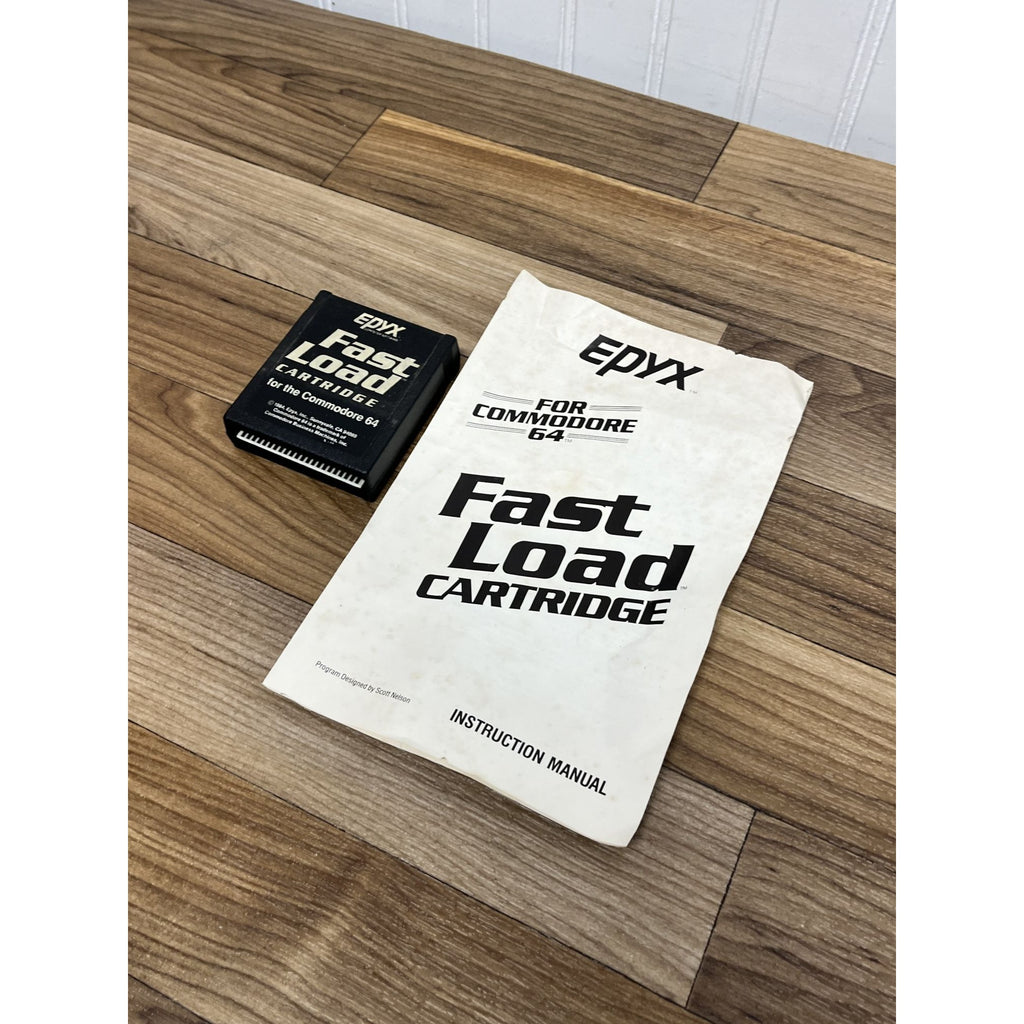 Fast Load Cartridge w/Manual (EPYX Software) for Commodore 64 quick launch.