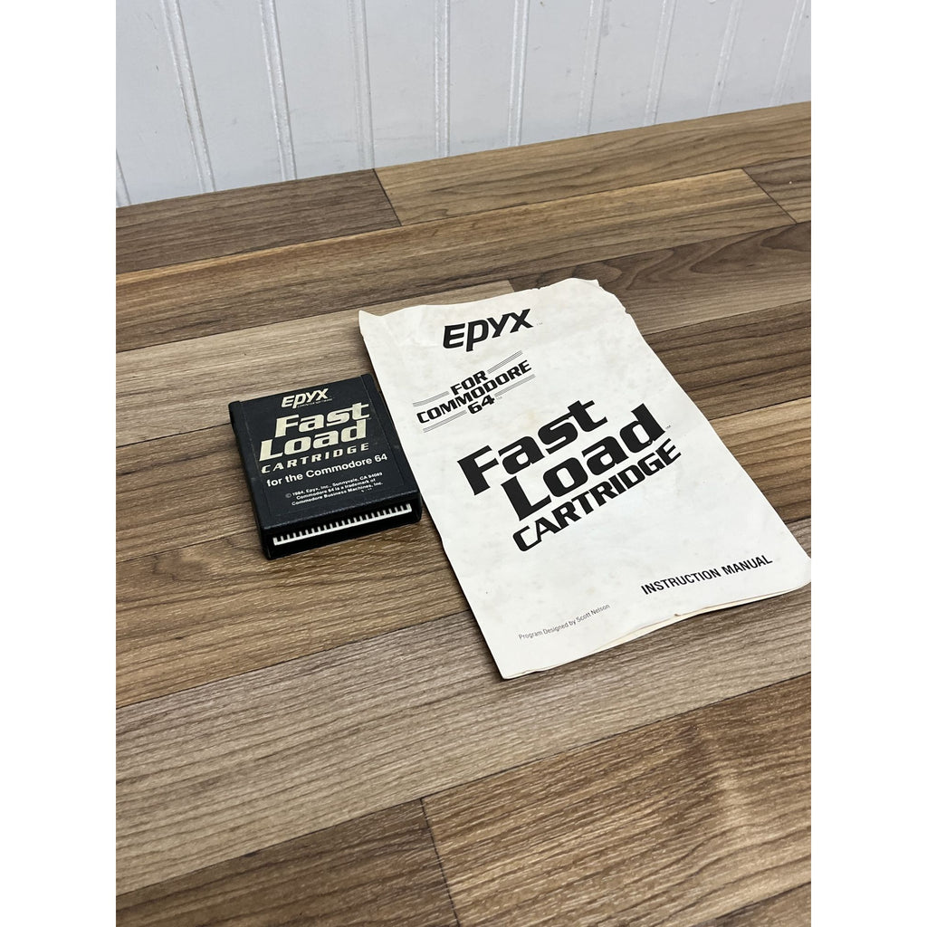 Fast Load Cartridge w/Manual (EPYX Software) for Commodore 64 quick launch.