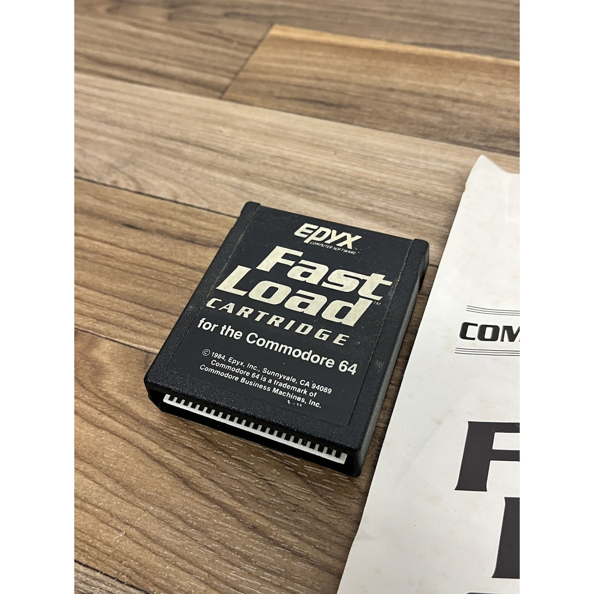 Fast Load Cartridge w/Manual (EPYX Software) for Commodore 64 quick launch.