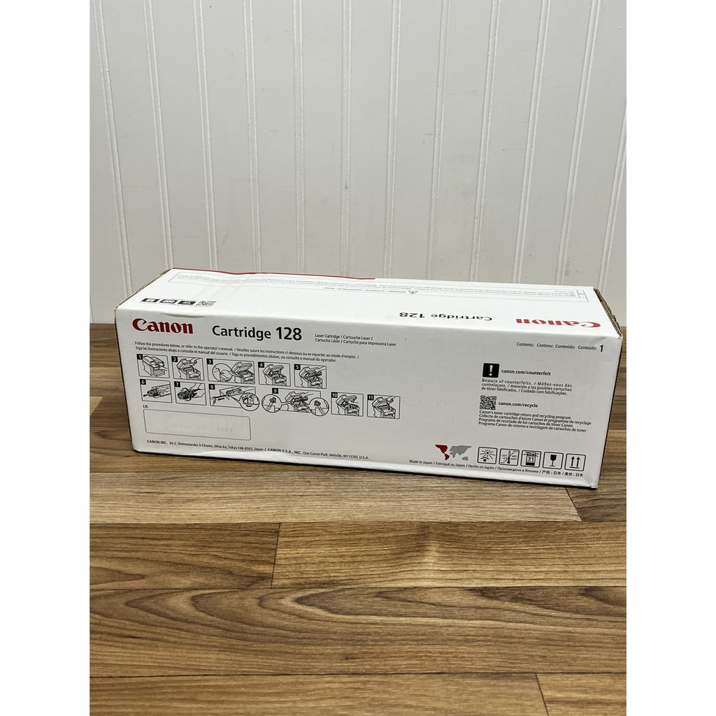Canon Genuine 128 Black Toner Cartridge Compatible with MF4400, MF4500, MF47700