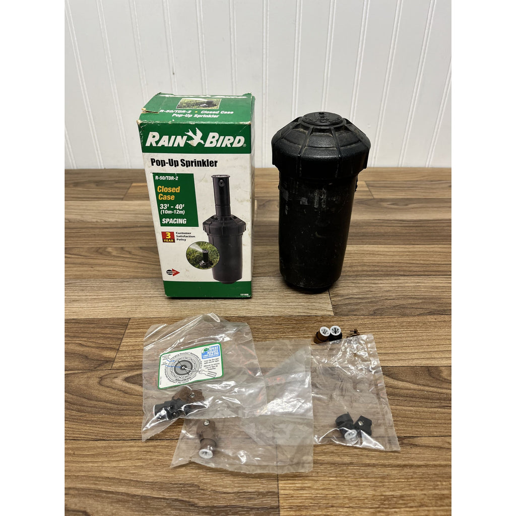 Rain Bird R-50/TDR-2 Pop-Up Sprinkler Complete In Box