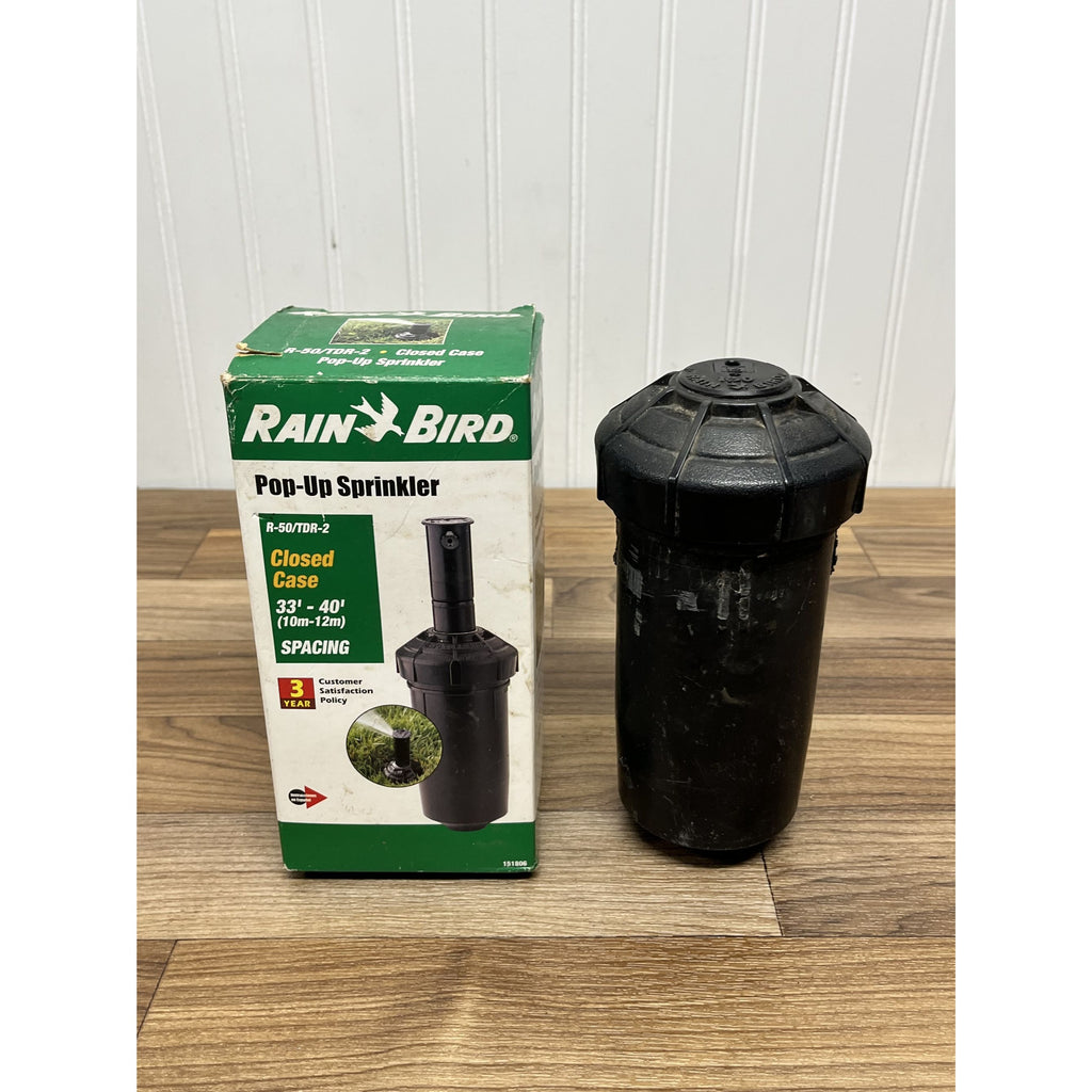 Rain Bird R-50/TDR-2 Pop-Up Sprinkler Complete In Box