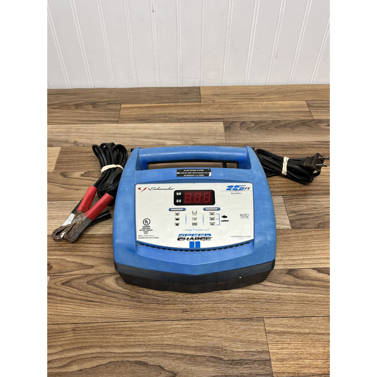Schumacher XCS15 Ship ‘N Shore 15 AMP Speed Automatic Battery Charger 6V/ 12V