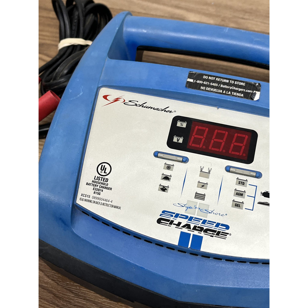 Schumacher XCS15 Ship ‘N Shore 15 AMP Speed Automatic Battery Charger 6V/ 12V